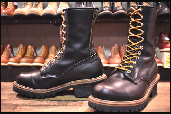 RED WING レッドウィング 699 7E ブラック ロガーブーツ