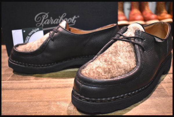 パラブーツ ミカエル ポニー 41 paraboot Michaelミカエル - モカシン