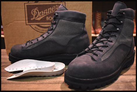 良品 黒タグ】Danner ダナー ケブラーライト ブーツ 33700 グレー 黒