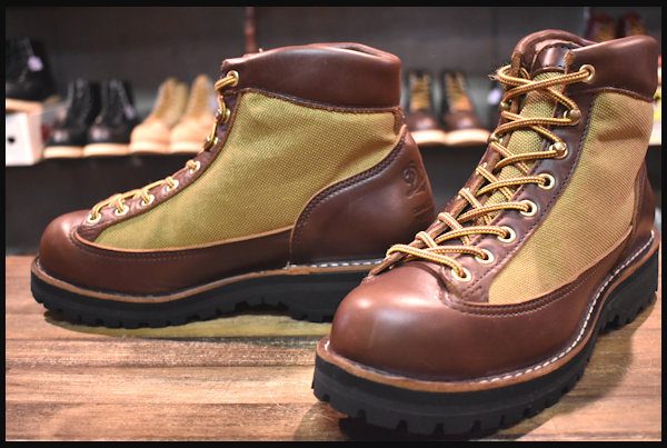 美品 白タグ】Danner ダナーライト リバイバル ブーツ 80660 ブラウン