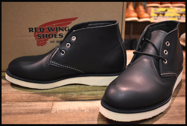 REDWING レッドウィング 3148 ブラック　ワークチャッカブーツ3148