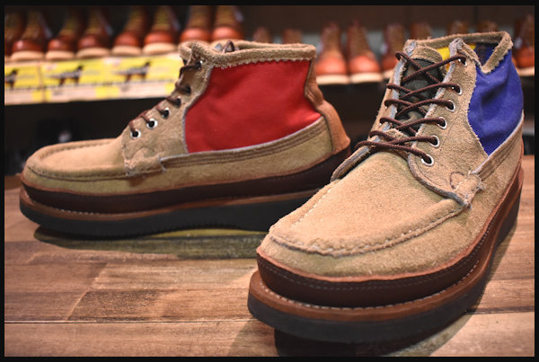 8.5EE 良品 BEAVER別注】RUSSELL MOCCASIN ラッセルモカシン サファリ