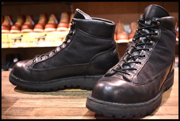 8EE 中古 黒タグ】Danner ダナーライト ブラック 31400X ブーツ GORE