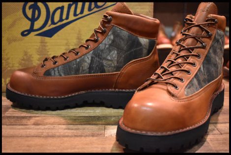 7.5EE 箱付 試着程度美品 白タグ】Danner ダナーライト2 カモ ブーツ