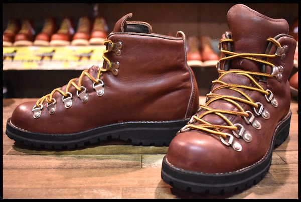 7M 良品 黒タグ】Danner ダナー マウンテンライト ブーツ 30520X 茶