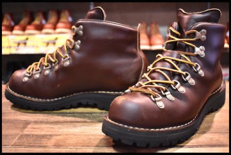 8EE 良品 白タグDanner ダナー マウンテンライト ブーツ X 茶