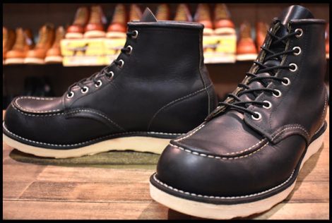 極美品 Red wing レッドウィング アイリッシュセッター 9075 黒-