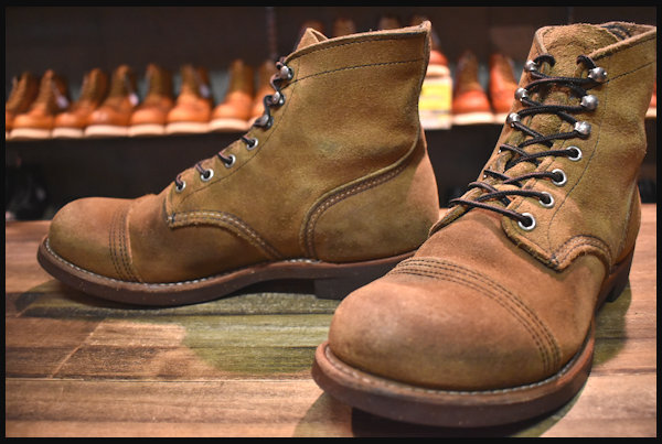 RED WING 8113 US８1 ラフアウト アイアンレンジ