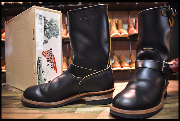 red wing 2966 茶芯 10D革はブラッククロンダイク - ブーツ