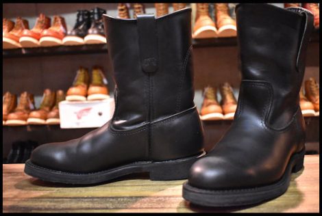 REDWING レッドウィング 1180 ペコスブーツ ブラック 8E-