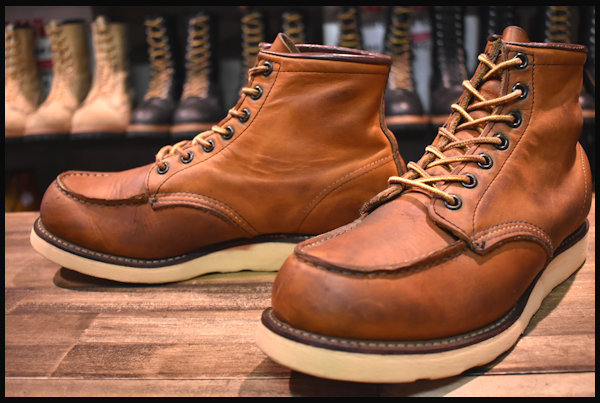 良品 サイド羽タグ レッドウィング 875 アイリッシュセッター ブーツ 茶 オロイジナル モックトゥ 8 5e Redwing Hopesmore Hopesmore ホープスモア オンラインショップ