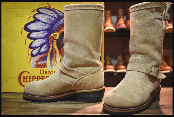 日本通販売 CHIPPEWA チペワ エンジニアブーツ スエード 9E - 靴