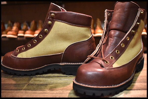 8.5M DEAD】Danner ダナーライト Tバック ブーツ 8166 ブラウン 赤茶