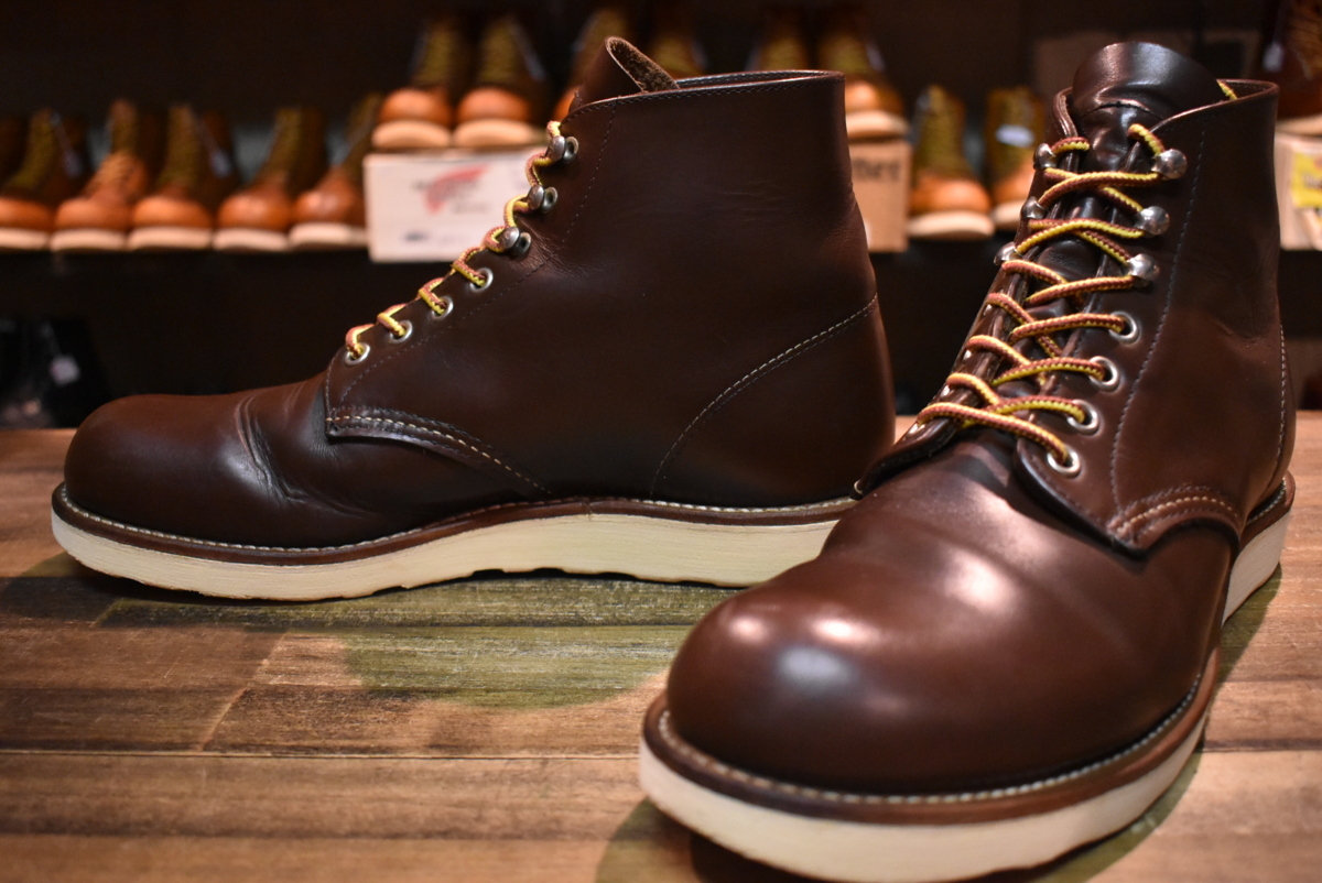 REDWING レッドウィング 8134 ブーツ プレーントゥ-www.steffen.com.br