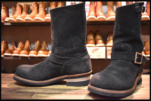 RED WING 8274 スエード エンジニア ブラック レッドウイング www