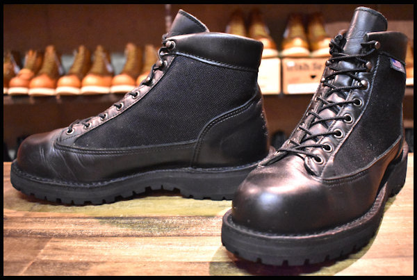 8.5EE 良品 白タグ】Danner ダナーライト ブラック 31400X ブーツ GORE