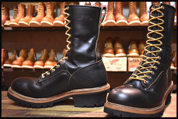 しくお 廃盤美品 RED WING Logger Boots No.2218 8.5D ERg8Z