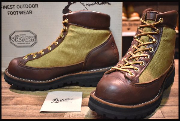 6.5EE 箱付 良品 黒タグ】Danner ダナーライト リバイバル ブーツ