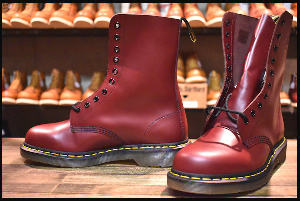 UK8 未使用】Dr.Martens ドクターマーチン 1490 10EYE BOOTS 10ホール