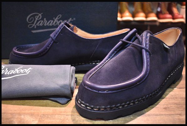 42 箱付 未使用】Paraboot パラブーツ ミカエル マルシェ マリーン