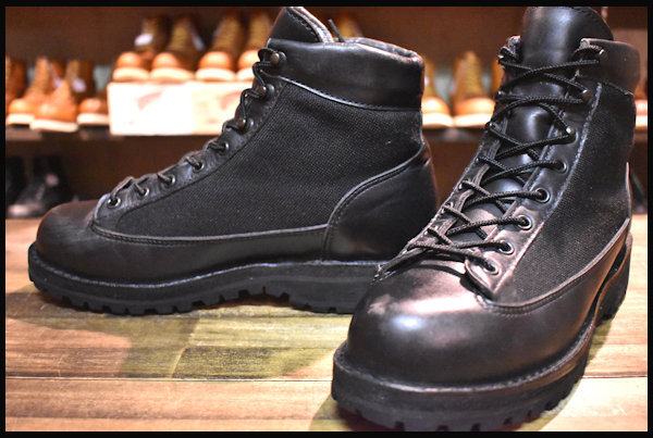 8EE 良品 黒タグ】Danner ダナーライト ブラック 31400X ブーツ GORE