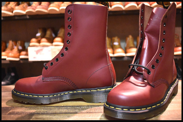 Dr.Martens マーチン MAGDALENA マグダレナ チェリーレッド - ブーツ