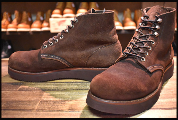 ブルー×レッド REDWING (レッドウィング) 8164 ブーツ ジャワミュール