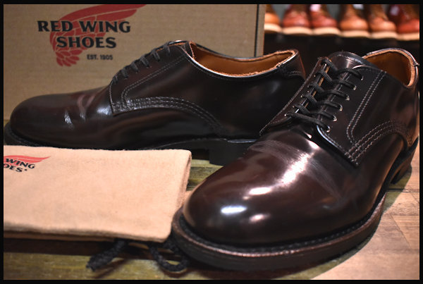 REDWING 9086 Mil-1 Blucher Oxford 10D - ドレス/ビジネス