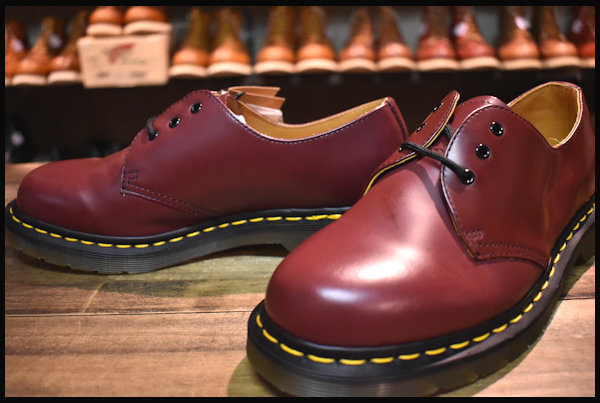 30 Off Dr Martens ドクターマーチン 3ホール チェリーレッド ブラウン 赤茶 ハイヒール パンプス Www Indiashopps Com