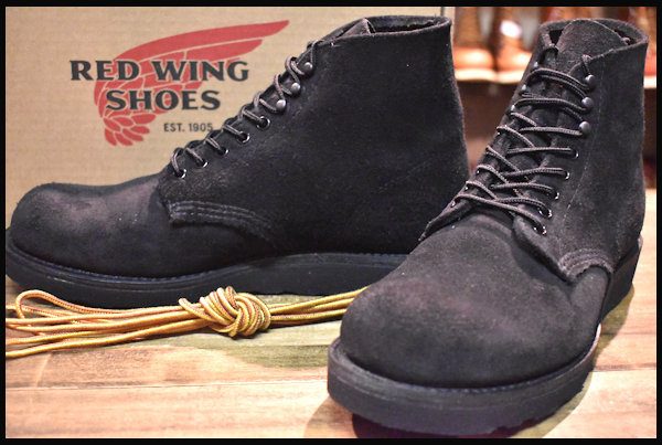 REDWING レッドウイング 1989 7.5D ブラック 靴 ブーツ fetuisasae.co.nz
