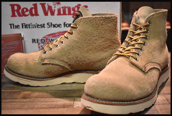 レッドウィング REDWING アイリッシュセッター スウェードタグ6.5E-