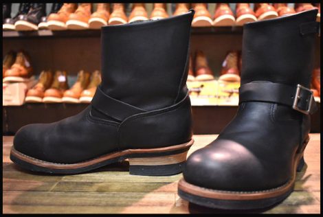 超目玉 REDWINGレッドウイング 8182 7.5Dショートエンジニアブーツ