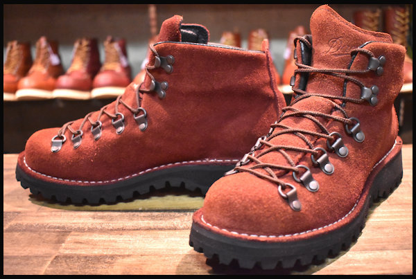 美品 白タグ】Danner ダナー マウンテンライト オイルドボブ ブーツ