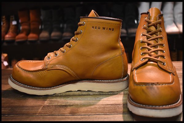 新版 RED WING WING 9875 RED ゴールドラセット セコイア 9875 Russet