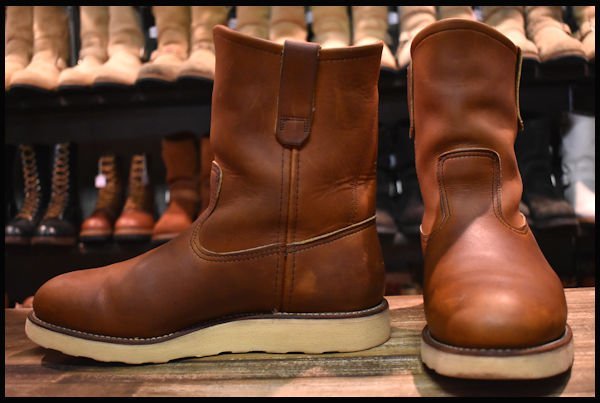 Red Wing レッドウィング 866 Pecos ペコス ブーツ 8E 赤茶-