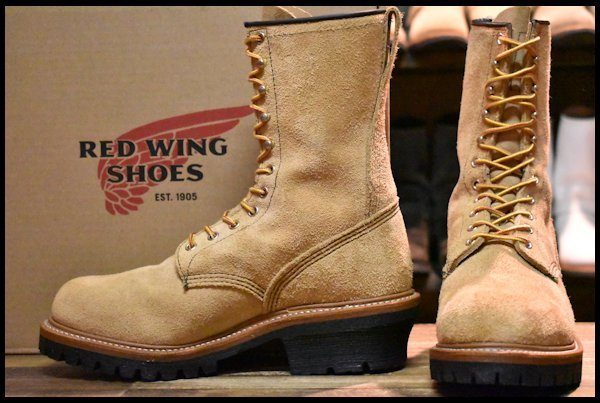 REDWING レッドウィング 8211 スエードロガーブーツ 7.5D 2 - ブーツ