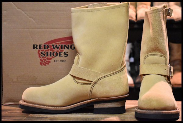 REDWING 8268 エンジニアブーツ 25.5 ラフアウト USA製