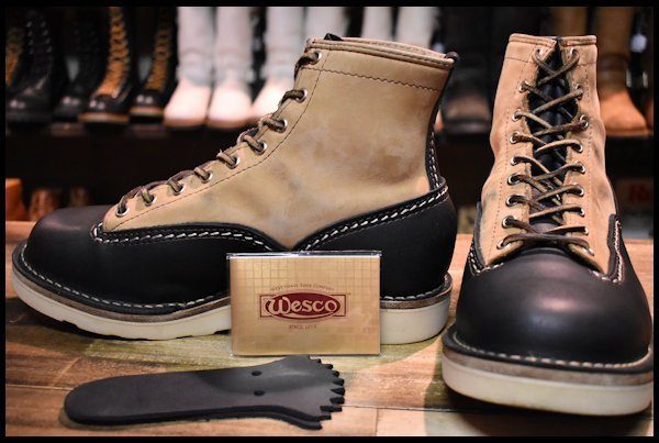 ウェスコ WESCO ジョブマスター ベージュ バーラップ ヌバック