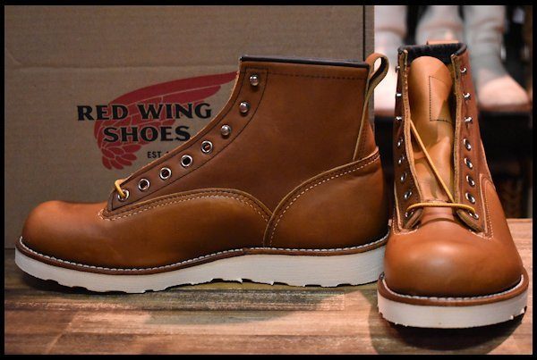 新品カスタムソール#9105】RED WING LINEMAN ラインマン-