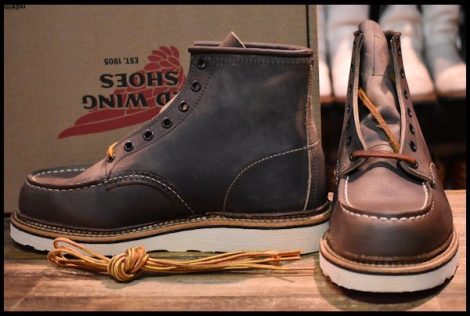 【7D 箱付 未使用 21年】レッドウィング 8883 アイリッシュセッター コンクリート ラフ＆タフ モックトゥ ブーツ redwing HOPESMORE