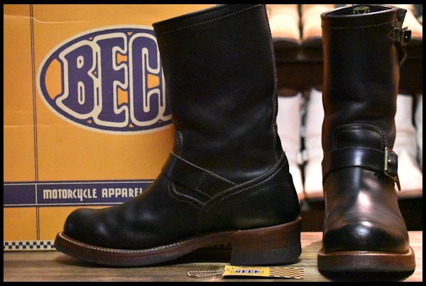 7.5D 箱付 良品】TOYS McCOY トイズマッコイ BECK MOTORCYCLE BOOTS 
