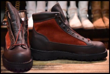 超目玉 DANNER ダナー 38700X エクスプローラー US7 レッド×ブラウン