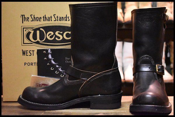 10D 箱付 美品 100周年限定 17年】WESCO ウエスコ センチュリーボス 黒