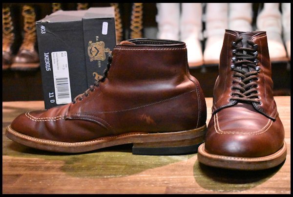 秋冬ブーツカットALDEN オールデン ブーツ 8 1/2(26.5cm位) 茶