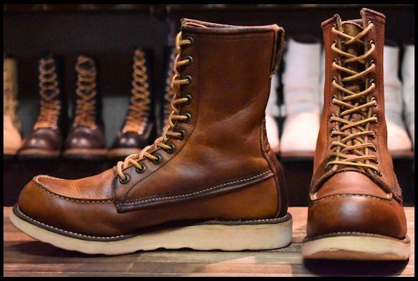 RED WING レッドウィング 犬刻印 モックトゥ 8D アイリッシュセッター