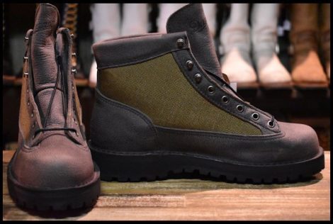 【8.5EE 箱付 DEAD 30周年 1000足限定 白タグ】Danner ダナーライト 31420X チャコール ゴアテックス GORE-TEX 編み上げ ブーツ HOPESMORE