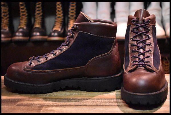 9EE 良品 白タグ】Danner ダナー エクスプローラー 38800X ブルー 青