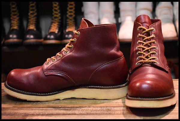 ☆REDWING 8166  四角犬タグ　US7.5D (23E21)