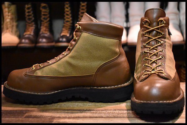 8.5EE 良品 白タグ】Danner ダナーライト 30420X 茶 ブラウン カーキ