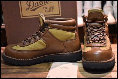 【7.5EE 箱付 良品 白タグ】Danner ダナー フェザーライト リバイバル 30125 茶 ブラウン ゴアテックス GORE-TEX ブーツ HOPESMORE